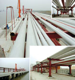 東莞三江港口儲罐有限公司工藝管道安裝工程 東莞三江港口儲罐有限公司工藝管道安裝工程